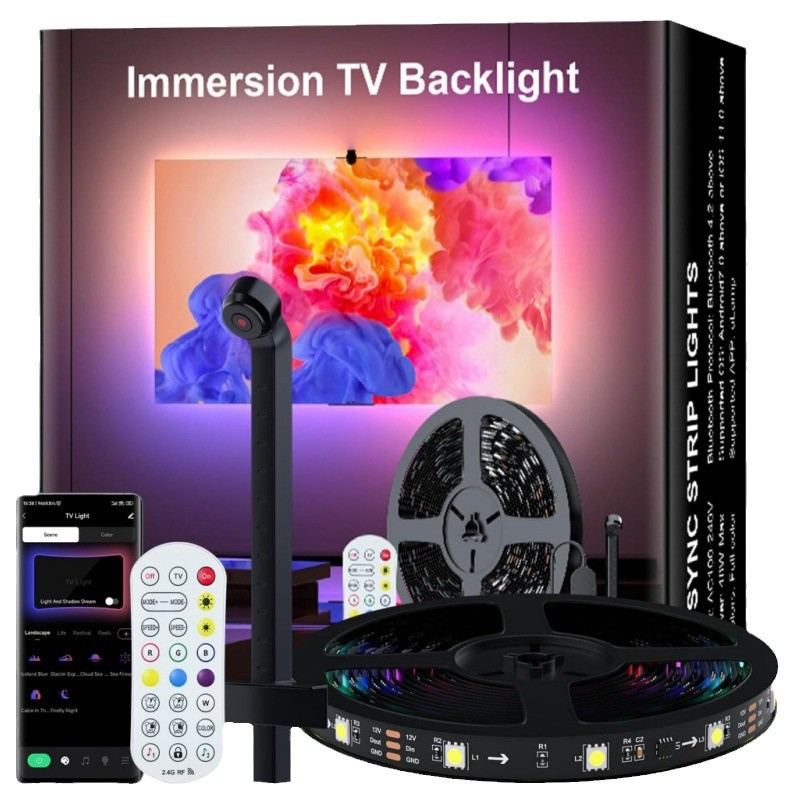 Neon TV Backlight Kit