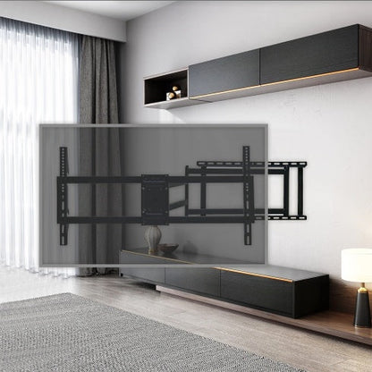 TV Wall Mount Bracket, 40-120 Inch TV, With Rotation And Tilt Functions, Full-motion TV Wall Mount, Adjustable Dual, Distance From Wall 70-1016 Mm, Maximum VESA 800X400 Mm, 132lbs