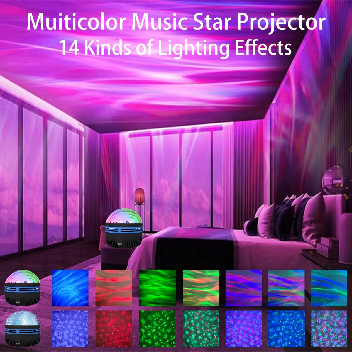 Y2K Night Light Projector