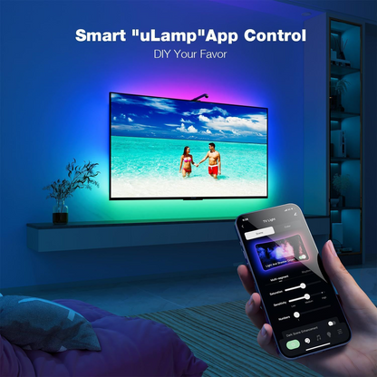 Neon TV Backlight Kit